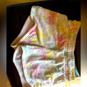 Girls terry cloth shorts 7/8